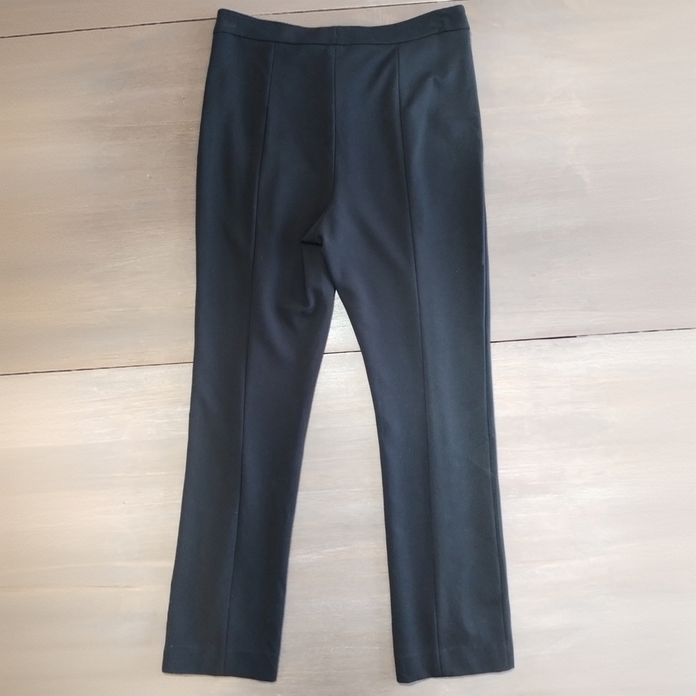 Vince Women's Black Stovepipe Cropped Pants V077921498 - Picture 4 of 8
